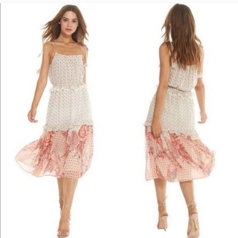 MISA DRESS DIONICA MIDI FLORAL DRESS - Picture 3 of 5